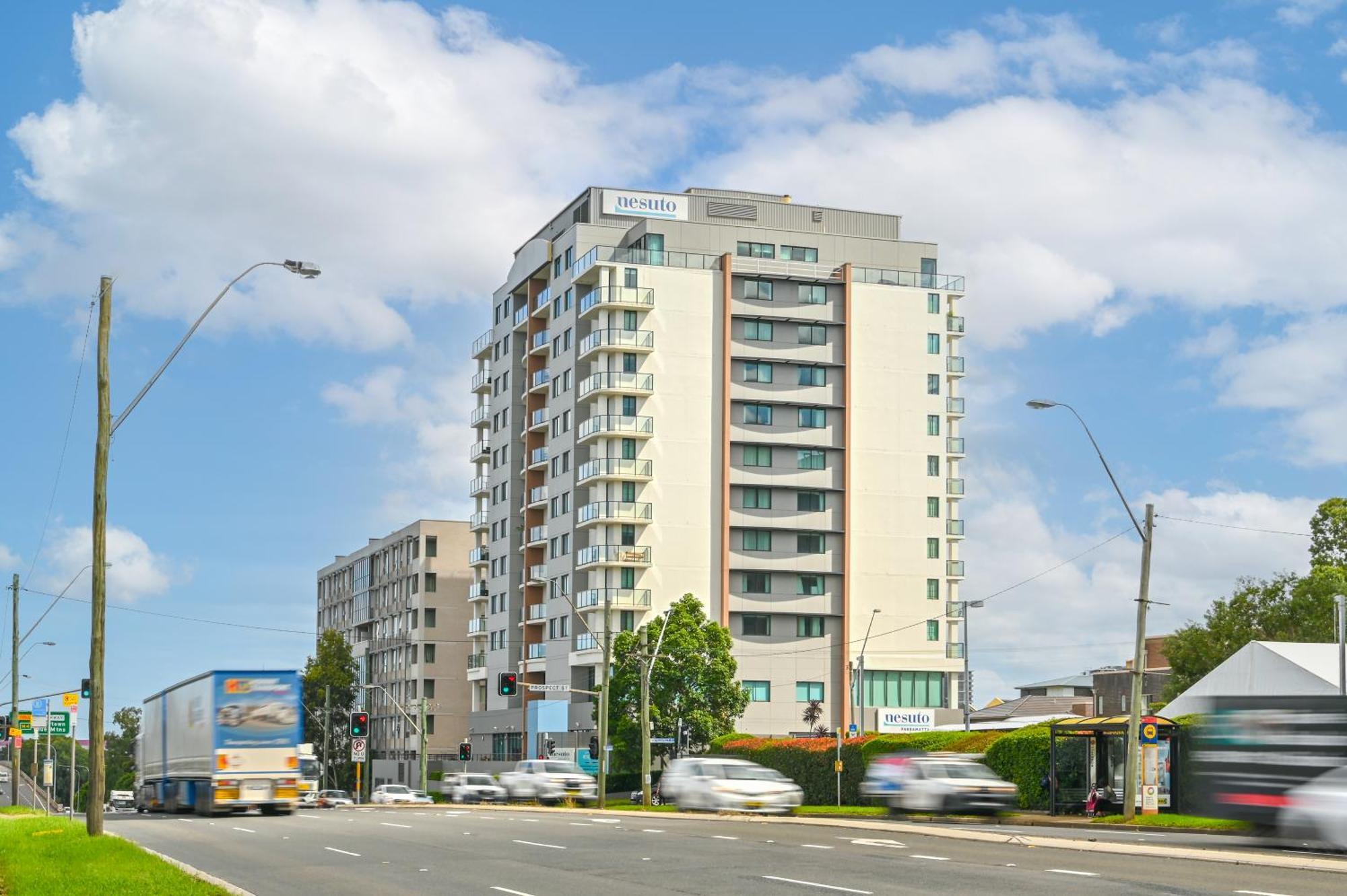 Nesuto Parramatta Aparthotel Sydney Buitenkant foto